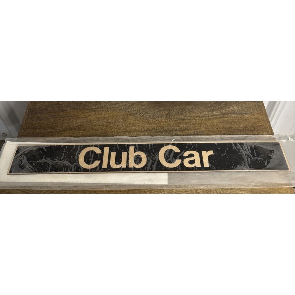 Club Car DS Name Plate Decal New In Package 1014198